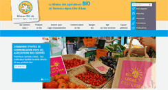 Desktop Screenshot of bio-provence.org